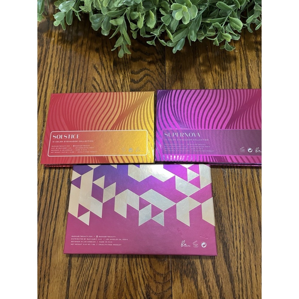 BAD HABIT Solstice, Athena, Supernova 3 Color Collection Eyeshadow Palettes - Picture 4 of 5